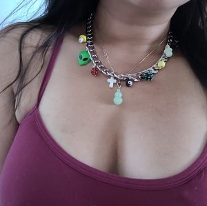 Uo limelight retro y2k 90s chain necklace